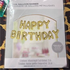 Birthday supplies 🩷